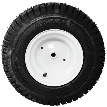 Russo 335361 Conjunto de neumático 18x8.50-8 2 lonas Turf Saver Eje 3/4 DI x 3-1/2 pulg.