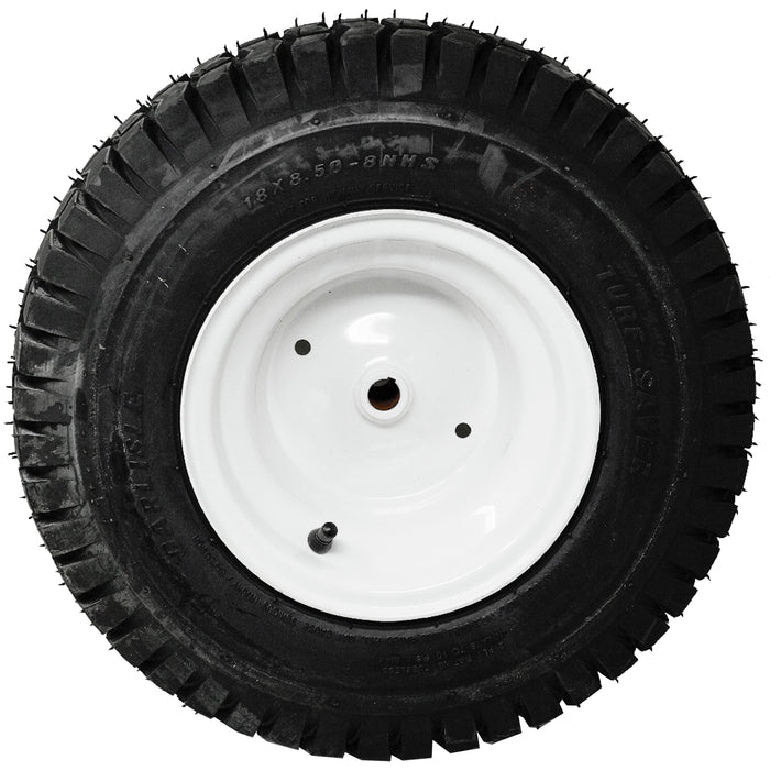 Russo 335361 Tire Assembly 18x8.50-8 2PLY Turf Saver Hub 3/4 ID x 3-1/2 in.