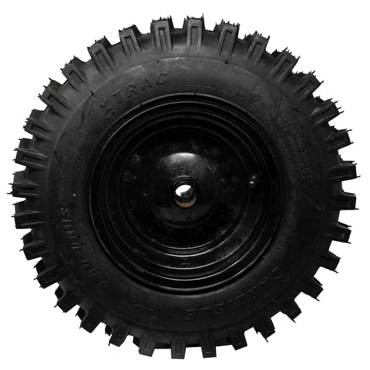 Conjunto de neumáticos RUSSO 437151R X-Trac Black Rim 4.80-8