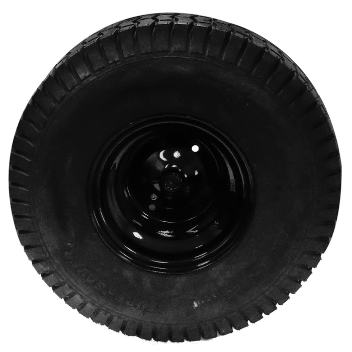 Russo 449261 Turf Saver Tire & Black Rim Assembly 20 X 8.00-8