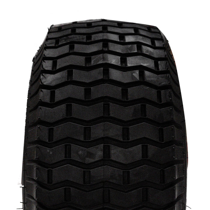 Russo 449261 Turf Saver Tire & Black Rim Assembly 20 X 8.00-8