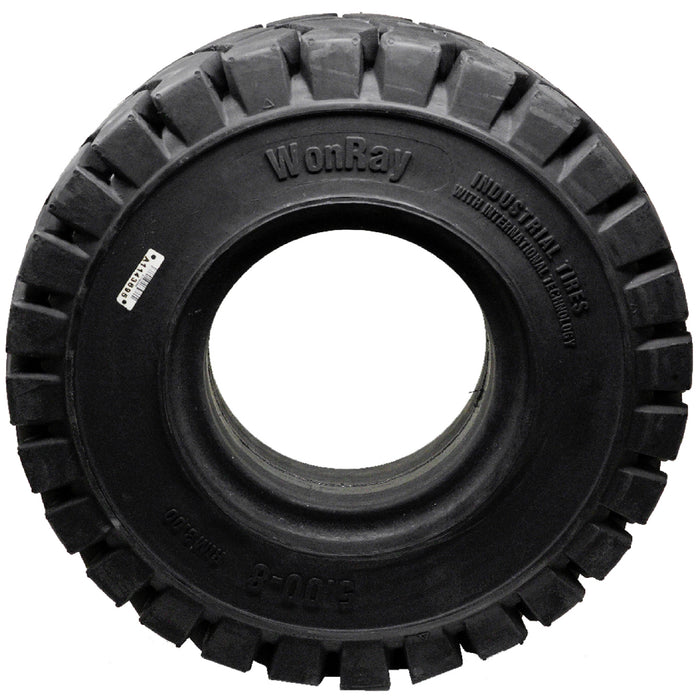 Solid Forklift Flat Proof Tires 3.0" RW 5.00/8