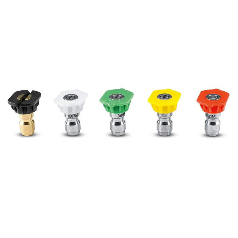 Universal 5PC Pressure Washer Nozzle Tip Set
