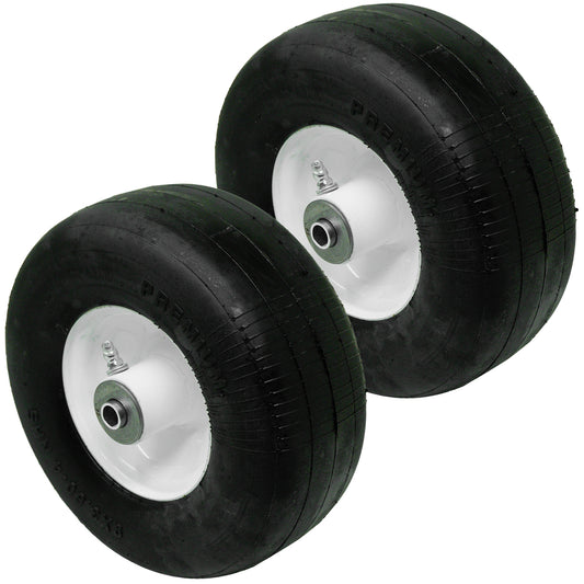 2 unidades de conjunto de neumáticos universales sin ruedas planas 9x3,5x4 9x3,50-4 9x3,50x4