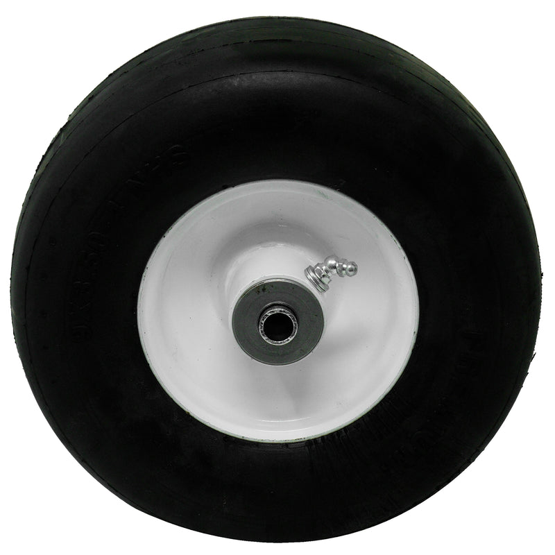 2PK Universal Flat Free Wheel Tire Assembly 9x3.5x4 9x3.50-4 9x3.50x4