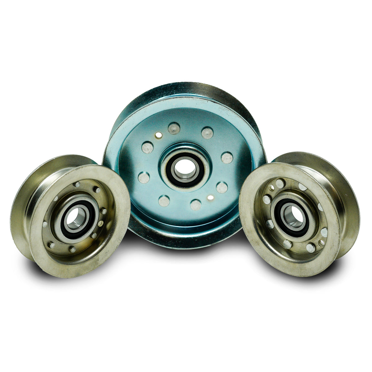 Kit de reconstrucción de rueda guía plana para John Deere D140 D150 D160 D155 48" GY20110 GY20629