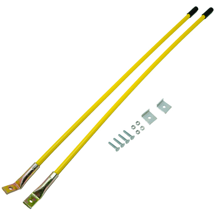 Snow Plow Yellow Marker Guide 26-inch for Meyer 09916 (Pair)
