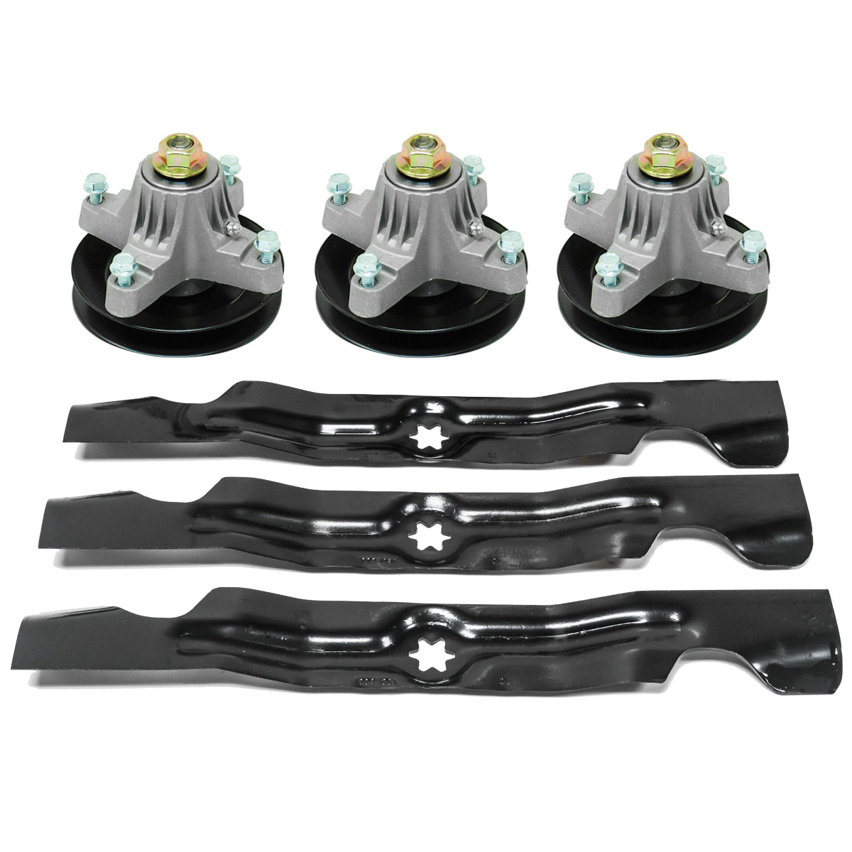 Spindle Blade Deck Kit for MTD Cub Cadet 50 inch SLTX1050 LTX1050VT LTX1050KH LTX1050KW