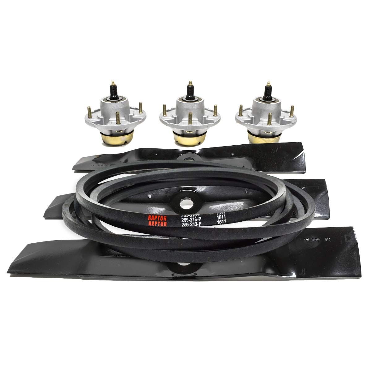 Spindle Belt Blade Deck Kit for John Deere 48 Inch Z425 Z445 AM144377 M158130