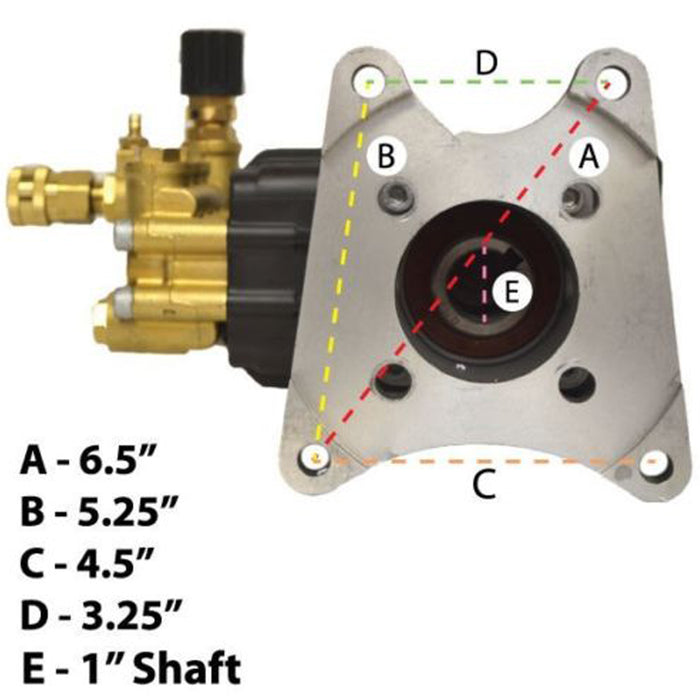 4000 PSI Replacement Pressure Washer Pump for Annovi Reverberi RSV4G40 RSV4G40HDF40EZ