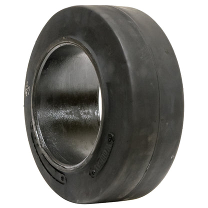 Solid Flat Proof Press-On Smooth Forklift Tire 5X5X11.25