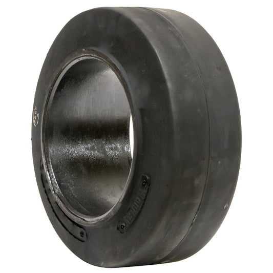 Solid Flat Proof Press-On Smooth Forklift Tire 5X5X11.25