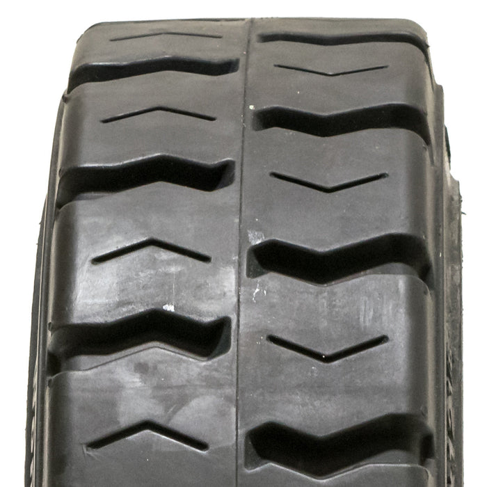 18X8X12.125 Solid Puncture Proof Press-On Traction Forklift Tire