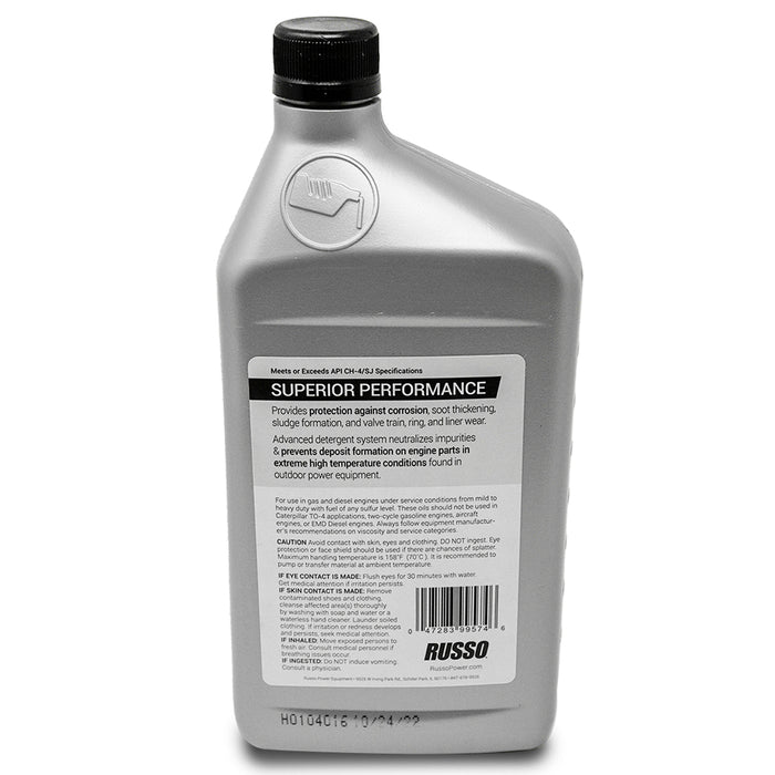 Russo SAE 10W-40 Engine Oil 1 Qt.