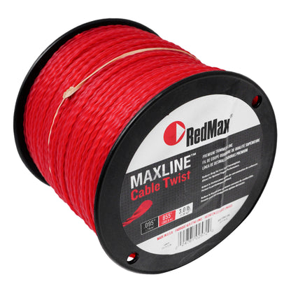 RedMax 588049606 Maxline Twist Hilo para recortadora de 0.95 pulg., 855 pies, 3 libras