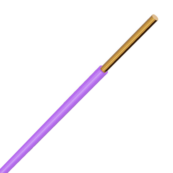 Regency Wire 14PEB5 14ga Single Strand SOL PE Purple 2500 ft.