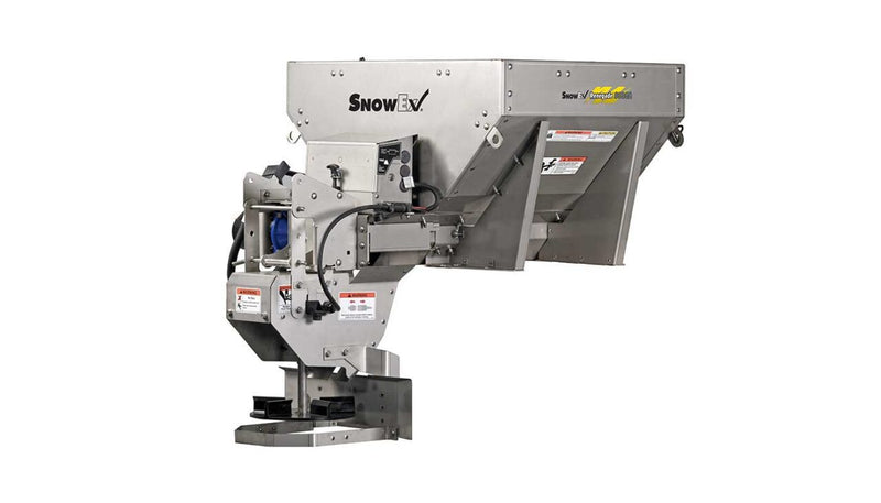 Distribuidor de tolva compacto de acero inoxidable SnowEx Renegade