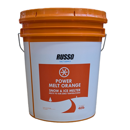 Russo Power Melt Orange Bucket 40 LB