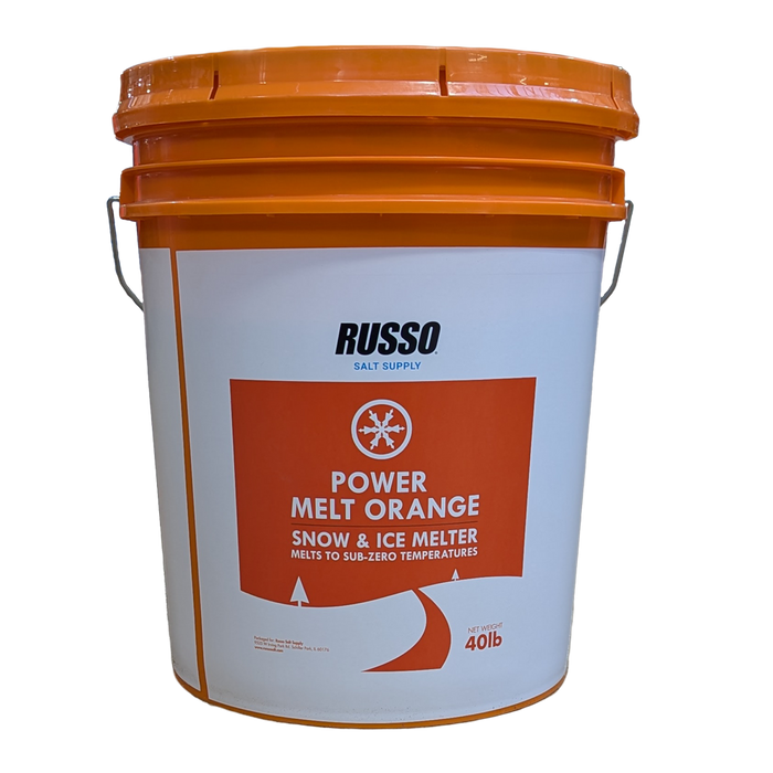 Russo Power Melt Orange Bucket 40 LB