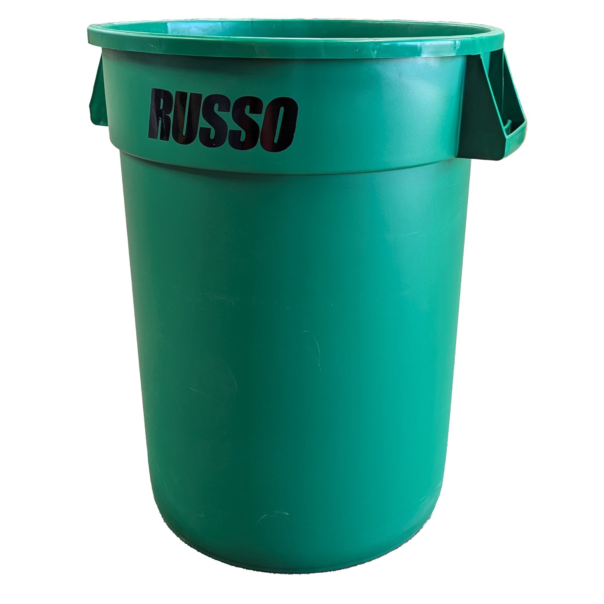 RUSSO Glow Garbage Can 32 Gallon - Green