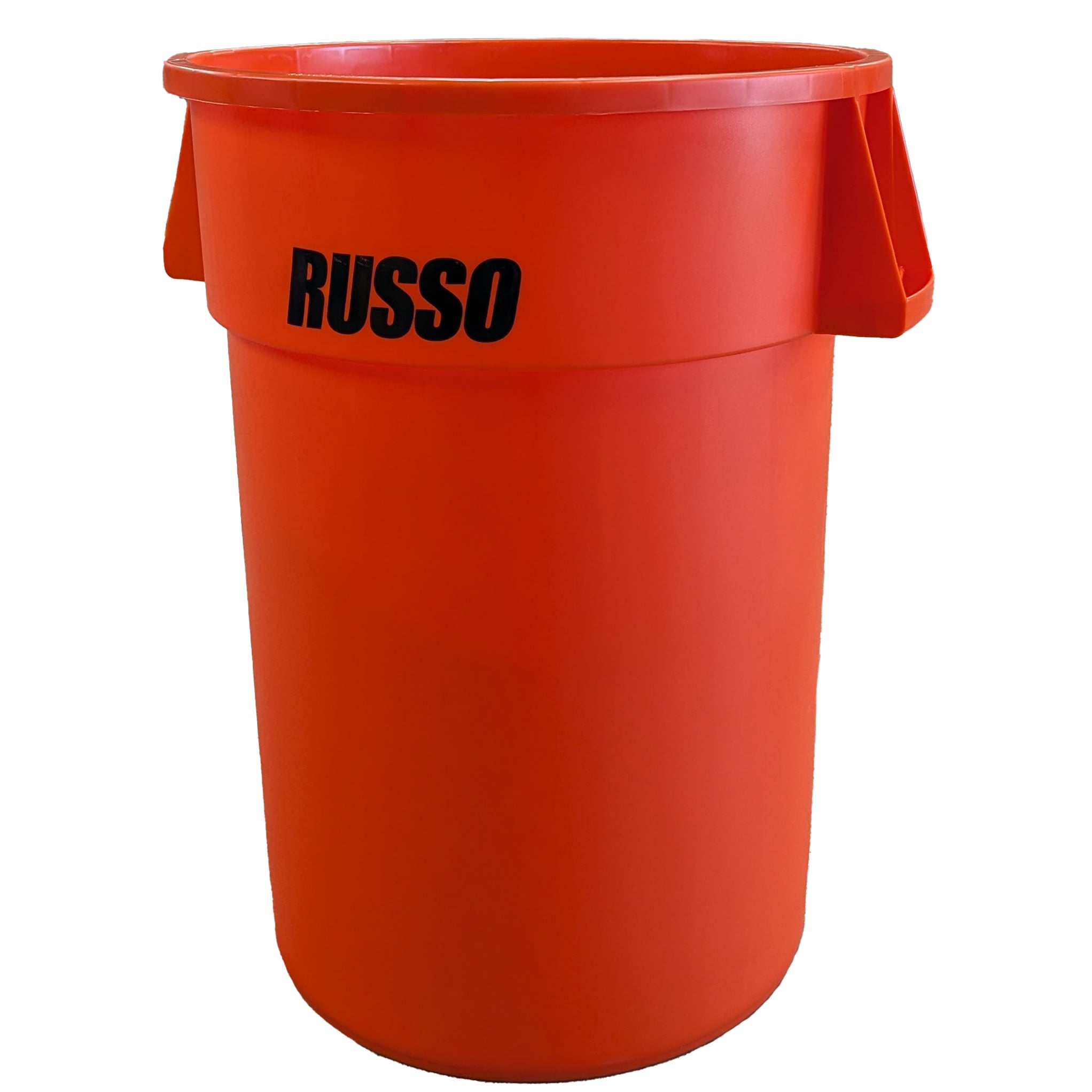Russo Glow Garbage Can 44 Gallon - Orange