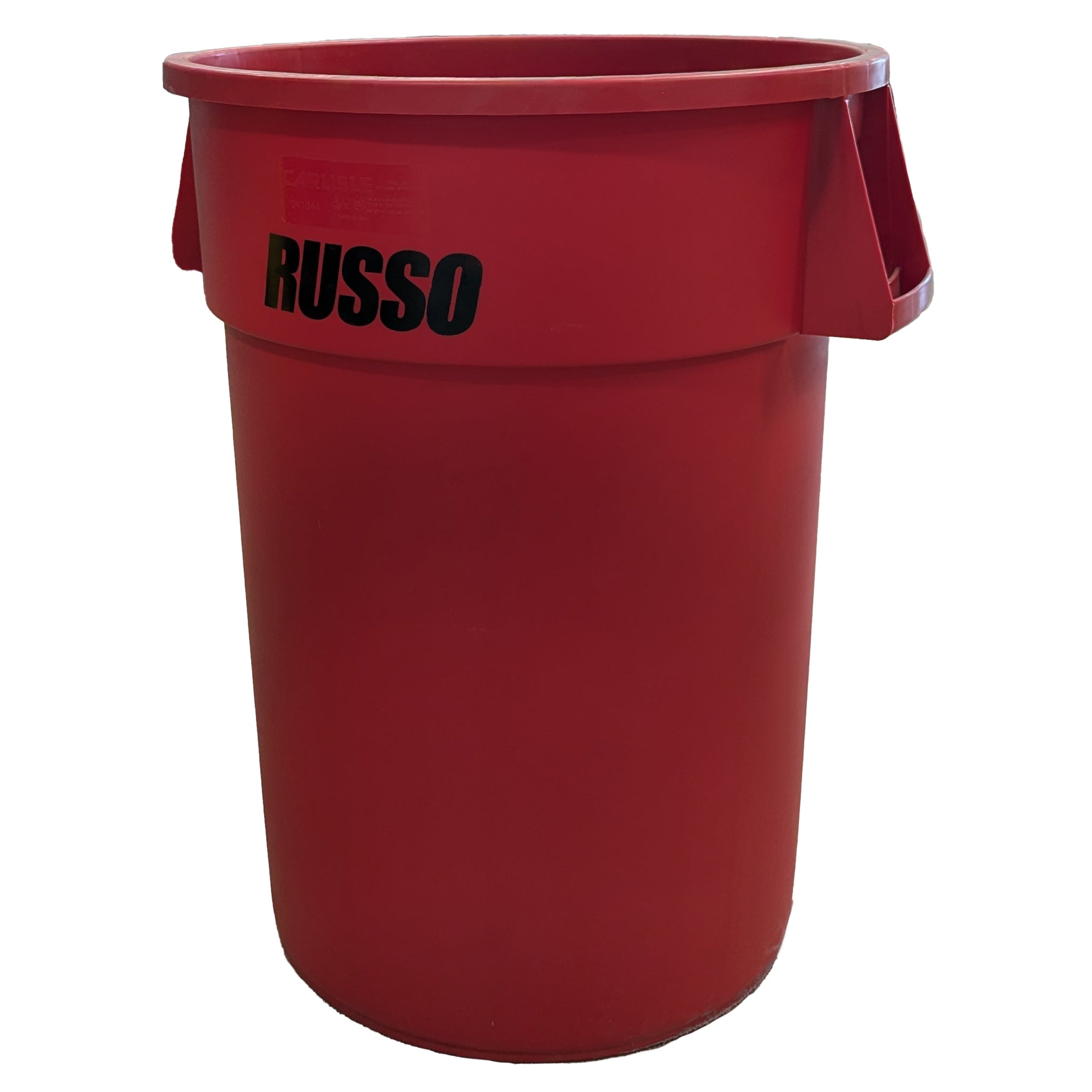 Russo Garbage Can 32 Gallon - Red