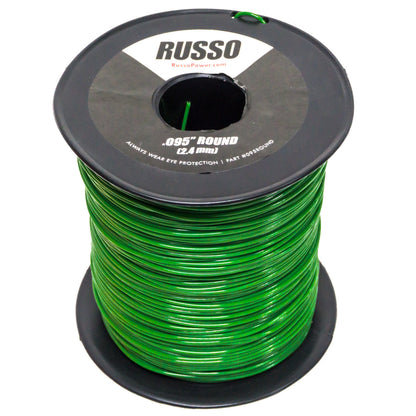 Russo 5lb .095 Round Green Commercial String Trimmer Line