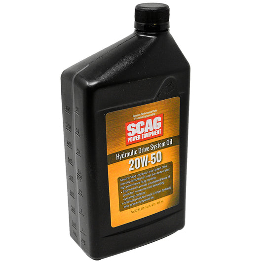 Aceite hidráulico Scag 486255 20W-50 1 cuarto de galón.