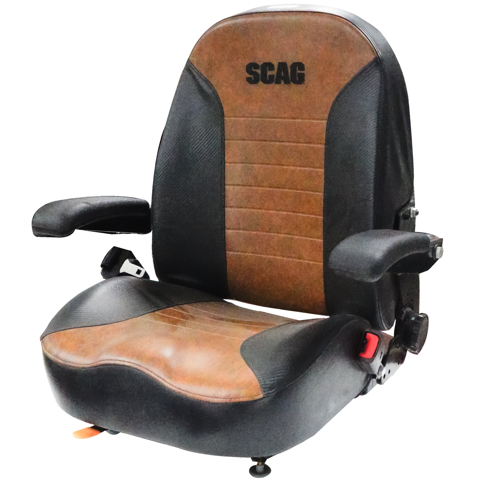 Scag 922B Suspension Seat Stc/Stwc W/Seatbelt Attached S/N C