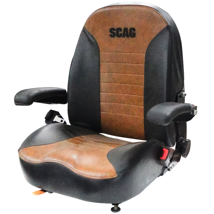 Scag 922B Suspension Seat Stc/Stwc W/Seatbelt Attached S/N C