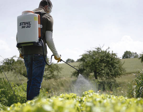 Pulverizador de mochila manual Stihl SG 20