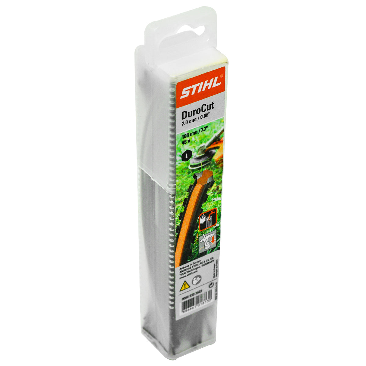 Stihl 0000 930 3503 DuroCut .080 Serrated Trimmer Line 2.0mm/0.08"