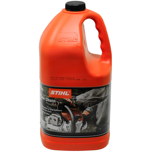 Stihl 7010 871 0240 Aceite para cadena y barra de leñador, 1 galón