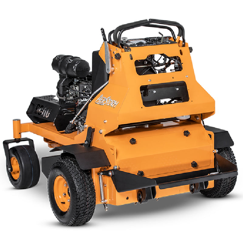 Aireador de pie Scag AS30-23CV-DS AerStorm de 30 pulgadas con kit de sembradora de caída