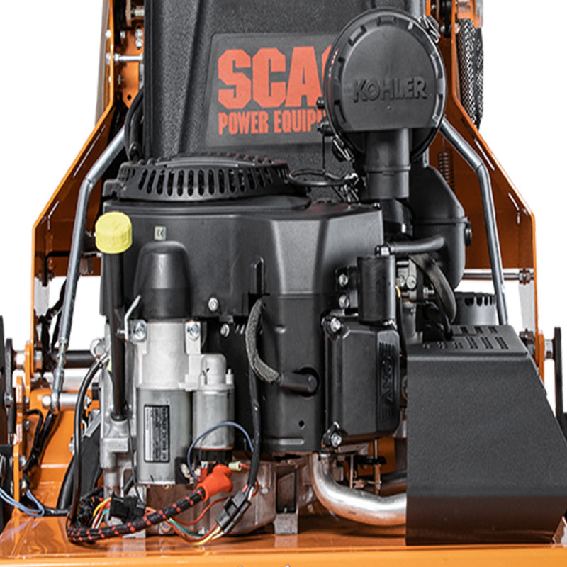 Aireador de pie Scag AS30-23CV-DS AerStorm de 30 pulgadas con kit de sembradora de caída