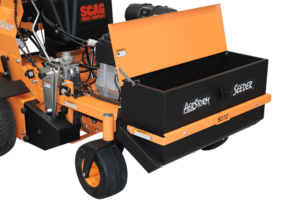 Scag AS30-23CV-DS AerStorm 30 In. Stand-On Aerator w/ Drop Seeder Kit