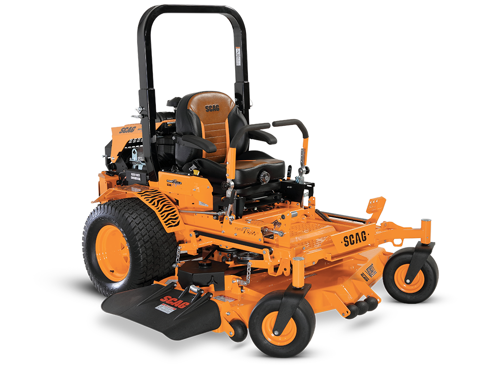 Scag STTII52V25CHLPEFI cortacésped comercial de asiento Turf Tiger II de 52" y 25 HP con motor LP Koh EFI