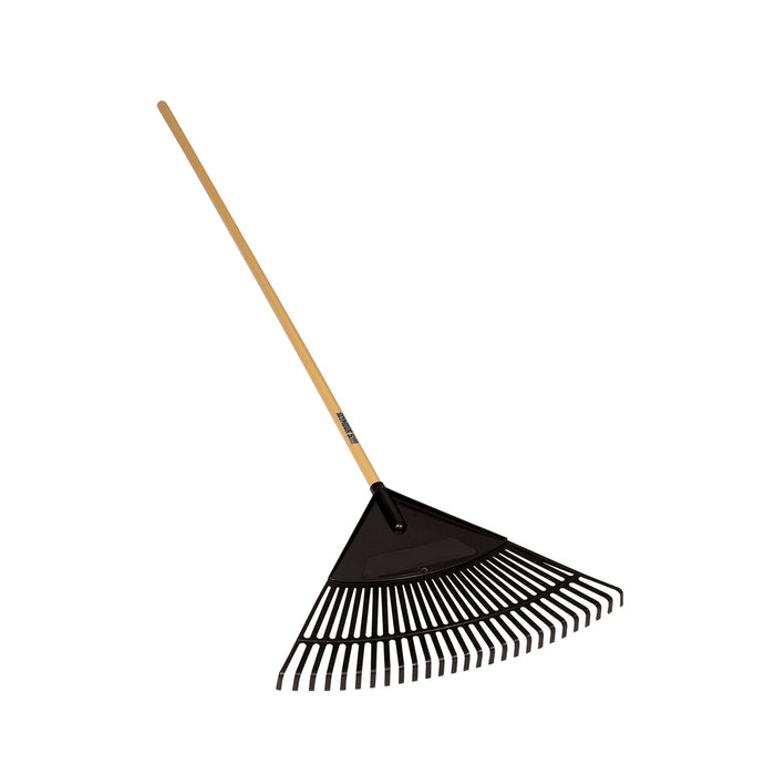 Seymour 40882 24-Tine Leaf Rake w/ 48 In. Wood Handle