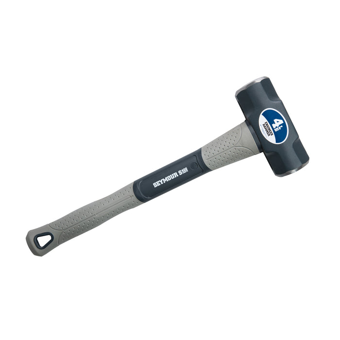 Seymour 41815 4 LB Engineer Hammer w/ Cushion Grip & 16 In. Fiberglass Handle