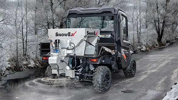 Esparcidor de tolva de acero inoxidable HELIXX UTV 12145 de SnowEx
