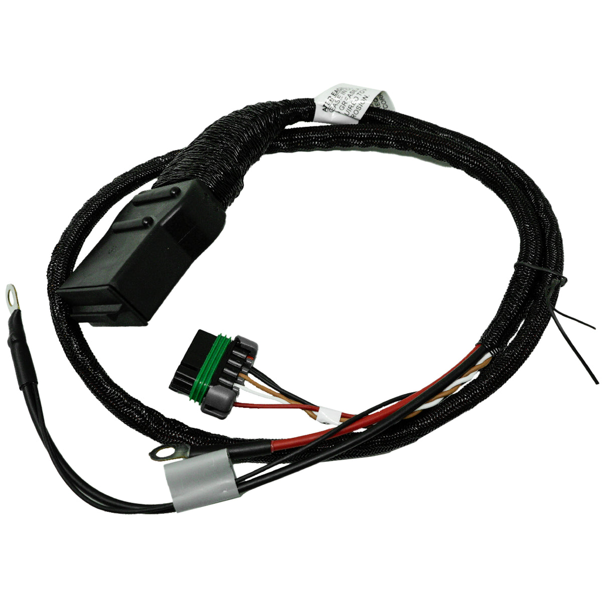 Conjunto de cables del mazo de cables del lado del esparcidor de 6 pines SnowEx 72096