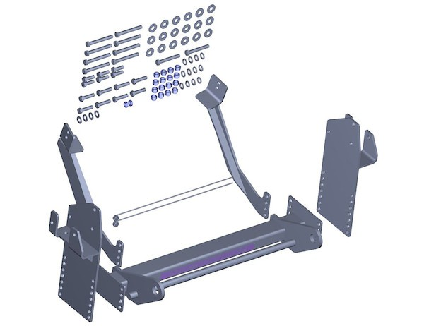 Snowdogg 16062250A Mount For 2003-2012 Ram 2500/3500