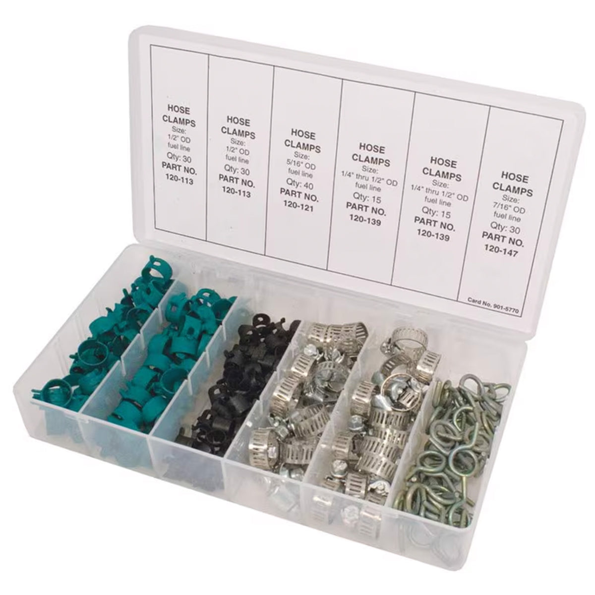 Stens 415170 Hose Clamp Assortment 160 Piece Kit — Russo Power Equipment