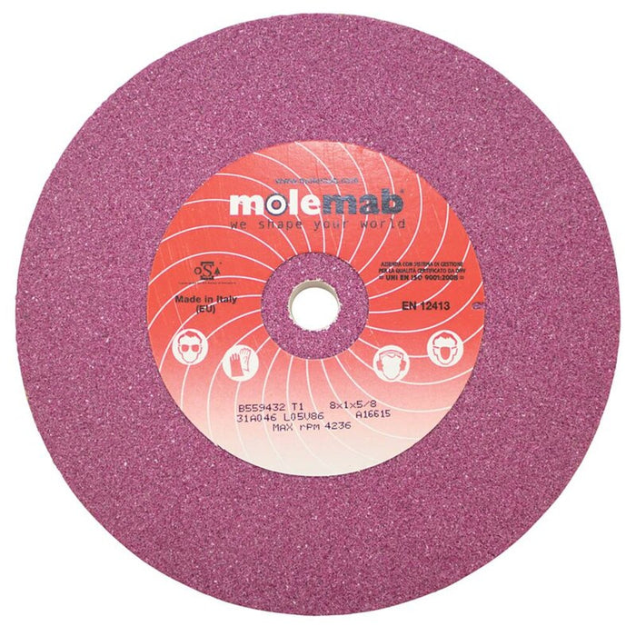 Stens 750045 Grinding Wheel 8 In. x 1 In. x 5/8 In. 46 grit Ruby