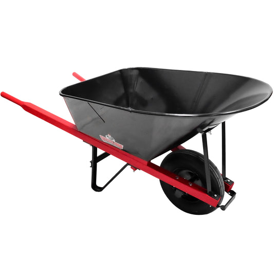 Sterling Steel Tray Wheelbarrow 7 Cu. Ft. w/ Pneumatic Tire