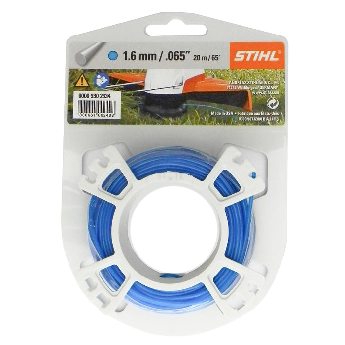 Stihl 0000 930 2334 Round Trimmer Line Blue