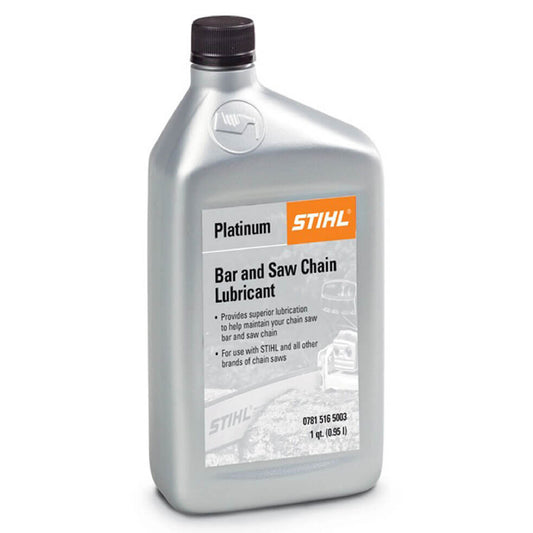 Aceite para barra y cadena Stihl 0781 516 5001 Platinum 1 cuarto de galón.