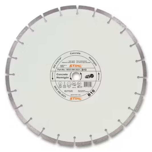 Stihl 0835 090 8050 D-B10 Diamond Wheel 9-inch