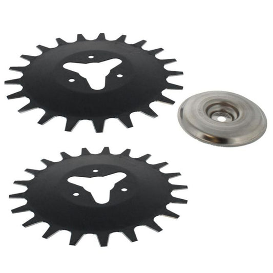 Stihl 4180 007 4100 RG KM Replacement Blades & Rider Plate Kit