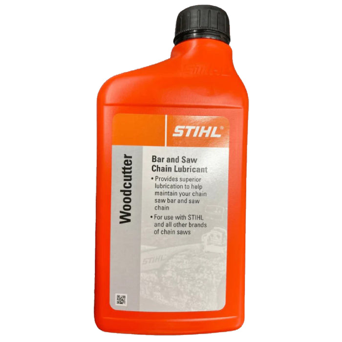 Stihl 7010 871 0279 Aceite para barra y cadena para leñador, 1 cuarto de galón